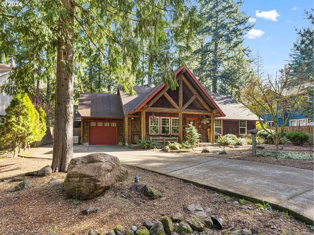 65311 E  Sandy River Ln, Rhododendron, OR 97049