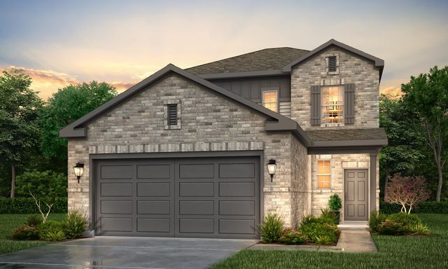 WHITNEY Plan in Lonestar Collection at Granger Pines, Conroe, TX 77302