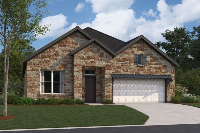 McKinney II Plan in Parkside on the River, Georgetown, TX 78628