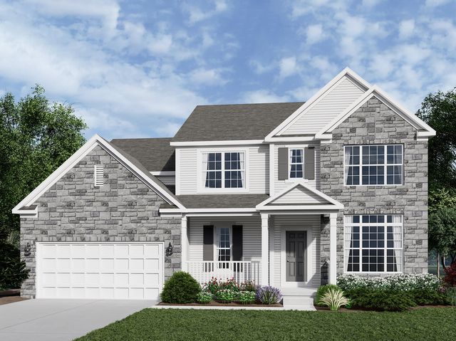 Linden Plan in Jerome Village, Rosewood, Plain City, OH 43064