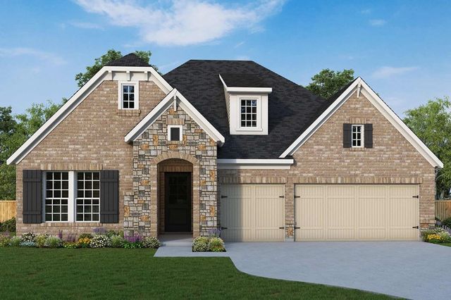 Bynum Plan in The Meadows at Imperial Oaks, Conroe, TX 77385