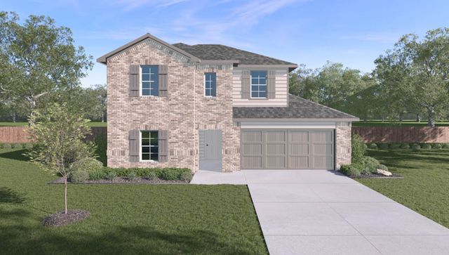 X40N Plan in Harrington Trails at The Canopies, New Caney, TX 77357