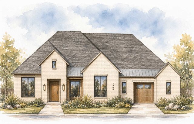 Plan Palmetto in McCreary Meadows, Allen, TX 75002