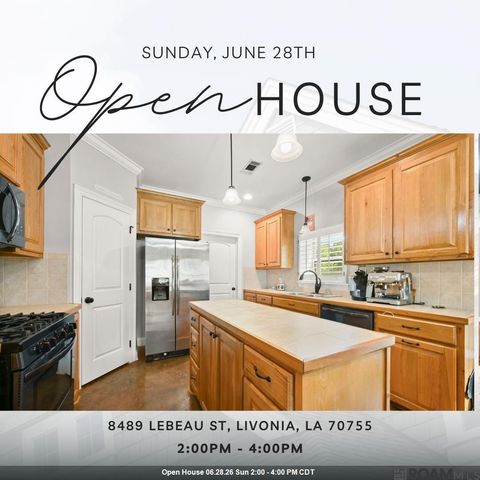 8489 Lebeau Rd, Livonia, LA 70755
