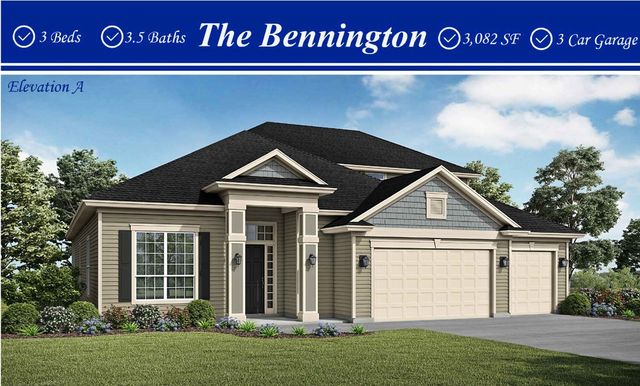 Bennington Plan in Edwards Creek Estates, Jacksonville, FL 32226