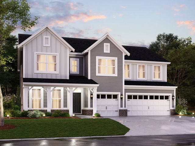 Ainsley II Basement Plan in Saddle Club South, Bargersville, IN 46106