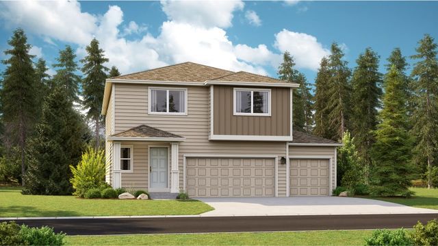 Riesling 3-Car Plan in Daybreak : Classic Collection, Graham, WA 98338