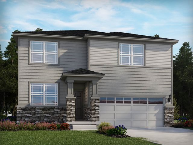 Bluebell Plan in Buffalo Highlands: The Flora Collection, Commerce City, CO 80022