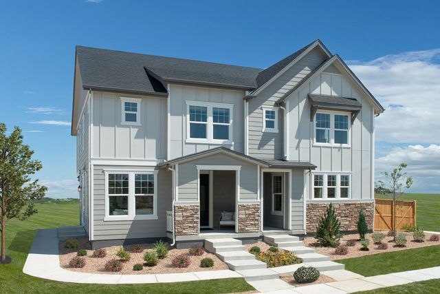 Plan 1468 Modeled in Turnberry Villas, Commerce City, CO 80022