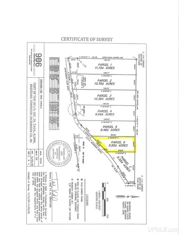 Parcel 6 W  Sportsmans Club Rd, Iron Mountain, MI 49801