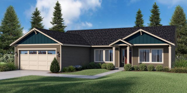 The Winchester - Build On Your Land Plan in Southern Oregon- Build On Your Own Land - Design Center, Central Point, OR 97502