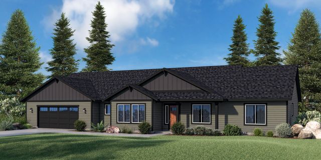 The Aspen - Build On Your Land Plan in Eastern Idaho - Build On Your Own Land - Design Center, Idaho Falls, ID 83402