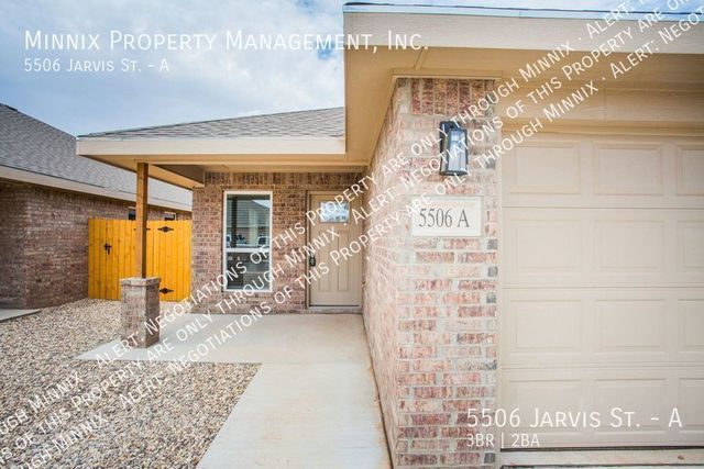 5506 Jarvis St   #A, Lubbock, TX 79416