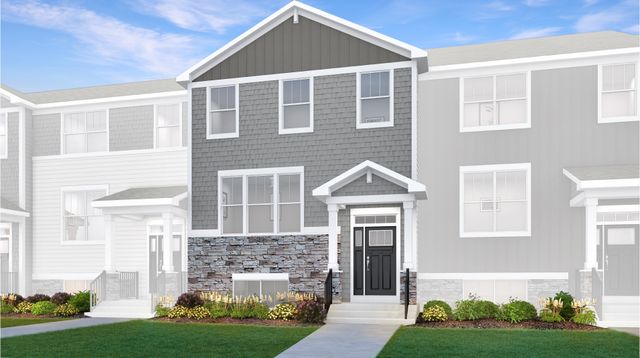 Chelsea Plan in Park Pointe : Urban Townhomes, South Elgin, IL 60177