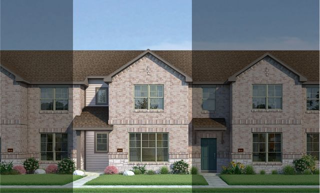 Bowie 6B3 Plan in Seven Oaks Townhomes, Tomball, TX 77375