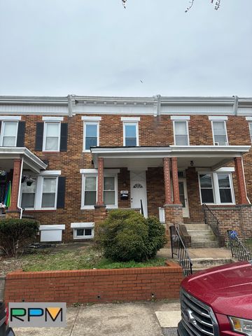 2833 Mayfield Ave, Baltimore, MD 21213