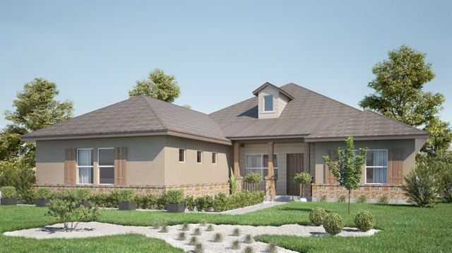 The Rittiman Plan in New Homes At Belle Oaks, Bulverde, TX 78163