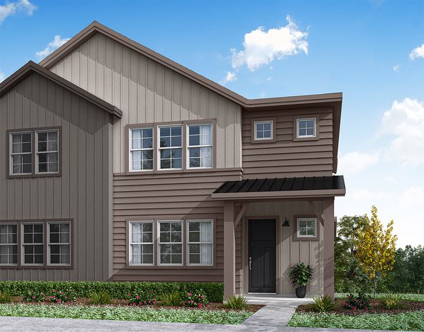 Plan E in Candelas Townhomes, Arvada, CO 80007
