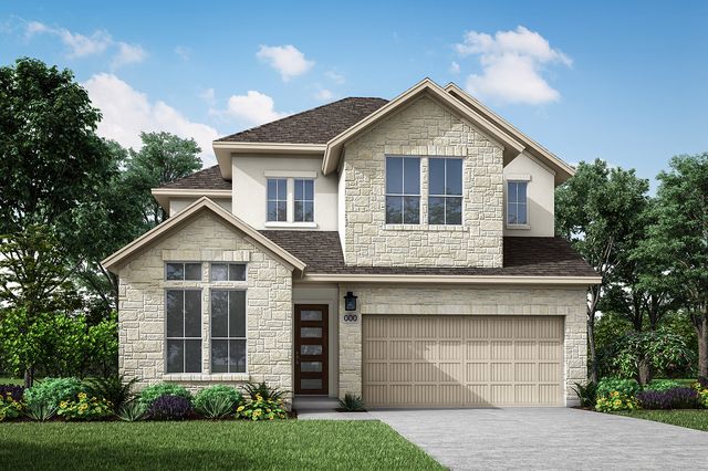 Hawthorn Plan in Arbor Collection at Heritage, Dripping Springs, TX 78620