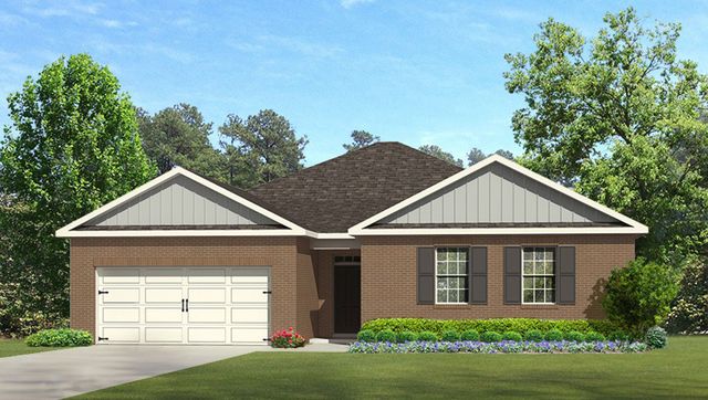 Denton Plan in The Enclave at Flat Rock Hills, Lyons Road Stonecrest, GA 30038