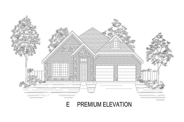 Inwood 2F Plan in High Country, Burleson, TX 76028