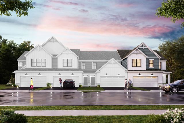 Dublin Plan in Townes at Hamilton, Westerville, OH 43081