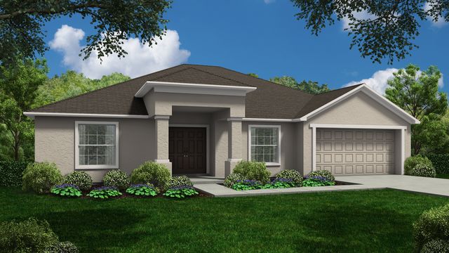 The Westfield Plan in On Your Lot - Polk County, Lakeland, FL 33813