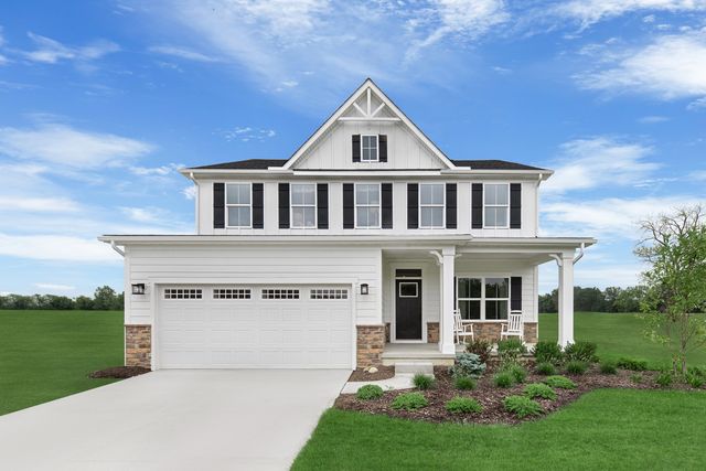 Columbia with Finished Basement Plan in Villages of Classicway, Morrow, OH 45152