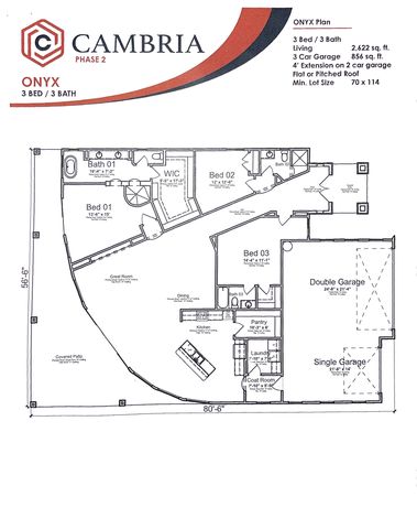 To be built Onyx Plan in Cambria Phase 4 - Vacation Rentals allowed, Mesquite, NV 89027