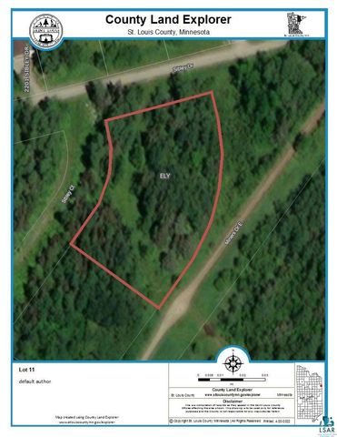 Lot 11 Sibley Dr, Ely, MN 55731