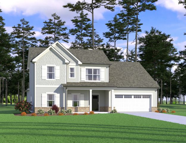 (GA)The Grant | Front Entry Plan in Calgary Downs, Winder, GA 30680