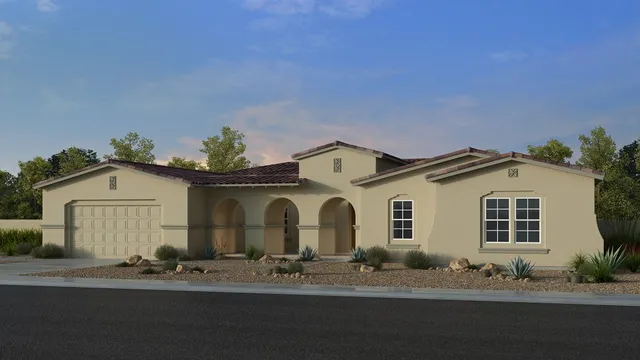 Sierra Plan in Ellsworth Ranch Capstone Collection, Queen Creek, AZ 85142