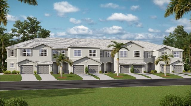 Berkly Plan in Timber Creek : Townhomes, Fort Myers, FL 33913