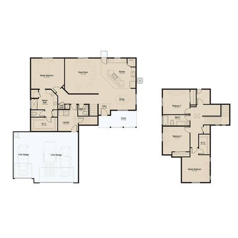 The Quail Run Plan in The Traditions Collection at Legacy Trails, Fernley, NV 89408