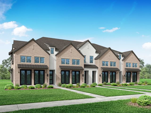Plan Casey in Walsh: Townhomes - The Patios, Aledo, TX 76008