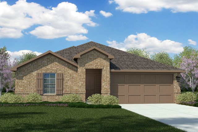 KINGSTON Plan in Rosewood at Beltmill, Fort Worth, TX 76131