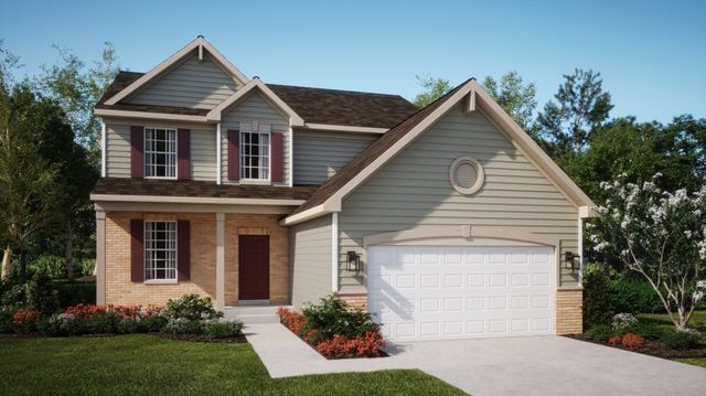 Brooklyn Plan in Kingston Ridge : Landmark Series, Lowell, IN 46356