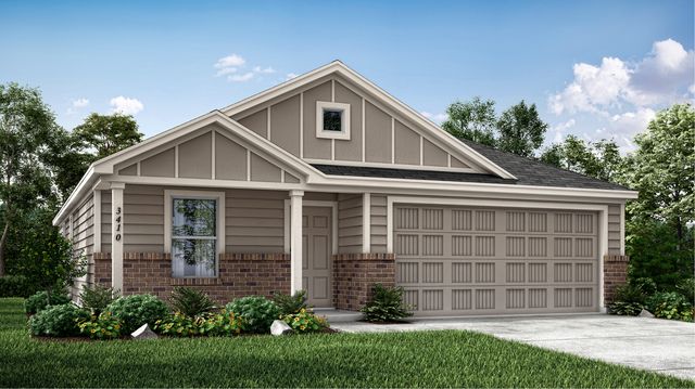Fullerton Plan in Northpointe : Watermill Collection, Fort Worth, TX 76179