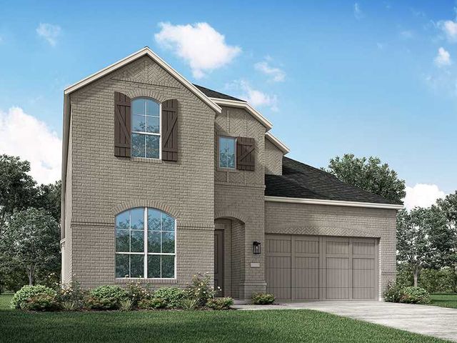 Plan Cambridge in The Parks at Wilson Creek: 50ft. lots, Celina, TX 75009