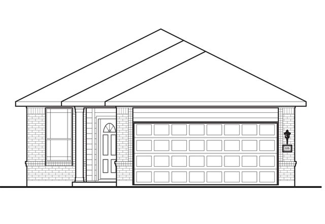 Neches Plan in Bluebonnet Village, Bellville, TX 77418