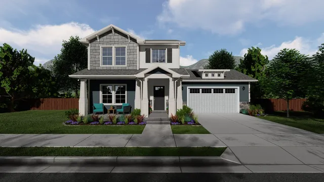 Leighton Plan in Rolling Hills Acres | OLO Builders, Idaho Falls, ID 83402