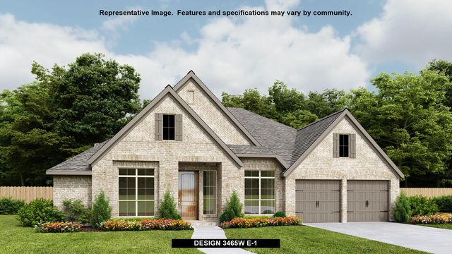 3465W Plan in The Ranches at Creekside 65', Boerne, TX 78006