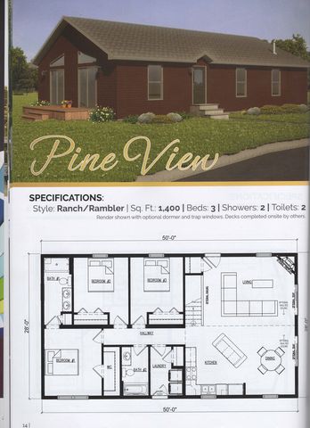 Pine View Plan in Iseman Homes Kearney Branch, Kearney, NE 68848