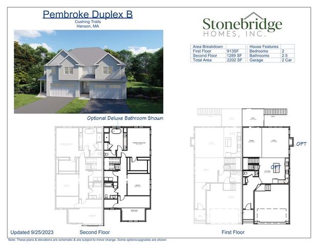 Pembroke B Plan in Cushing Trails, Hanson, MA 02341