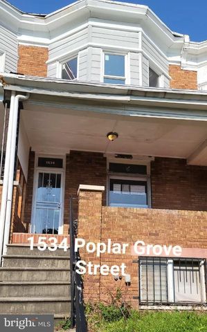 1534 Poplar Grove St, Baltimore, MD 21216