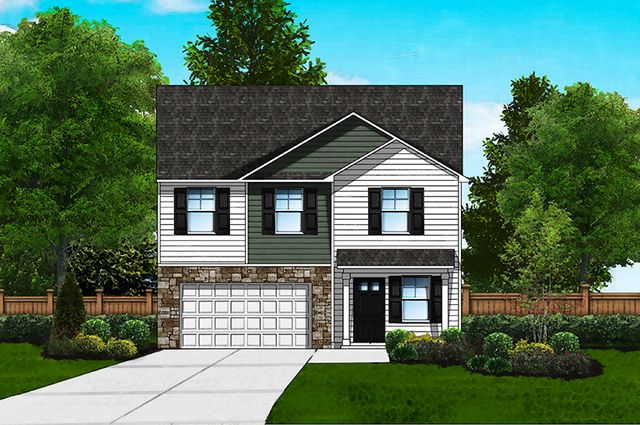 Meadowbrook B6 Plan in Champions Village at Cherry Hill, Pendleton, SC 29670