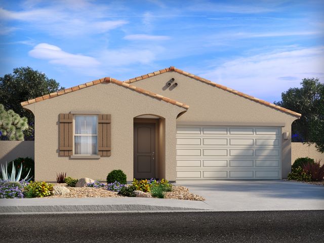 Topaz Plan in Las Patrias at Star Valley Phase III - Premier Series, Tucson, AZ 85757
