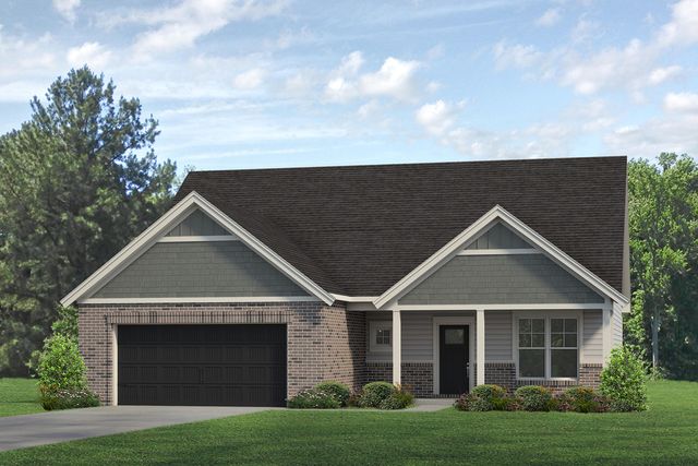 Walnut Craftsman - Cadbury II Plan in Berkshire, Newburgh, IN 47630