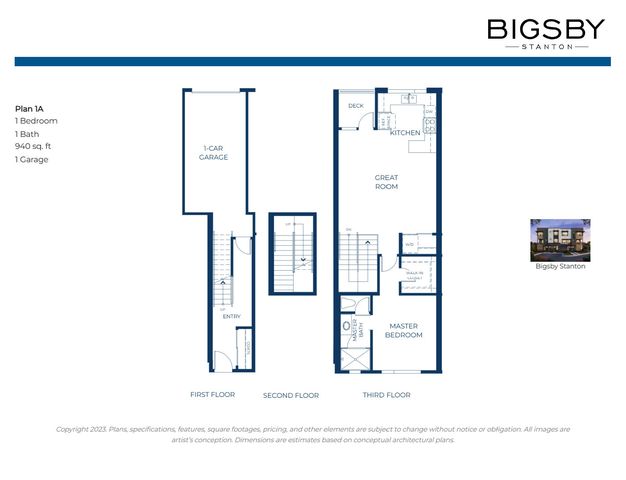 Plan 1A in Bigsby Stanton, Stanton, CA 90680