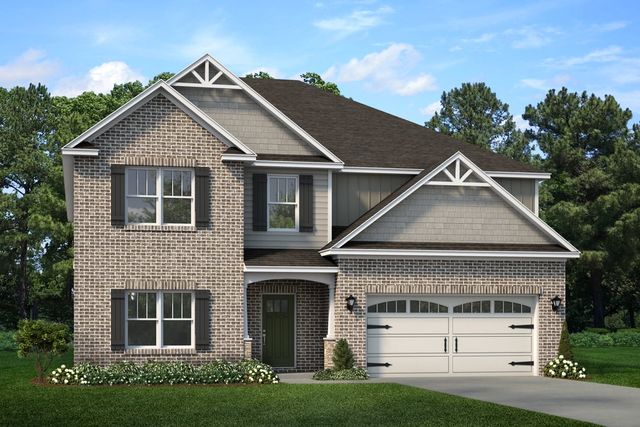 Harper Plan in The Cottages at Brierfield, Meridianville, AL 35759